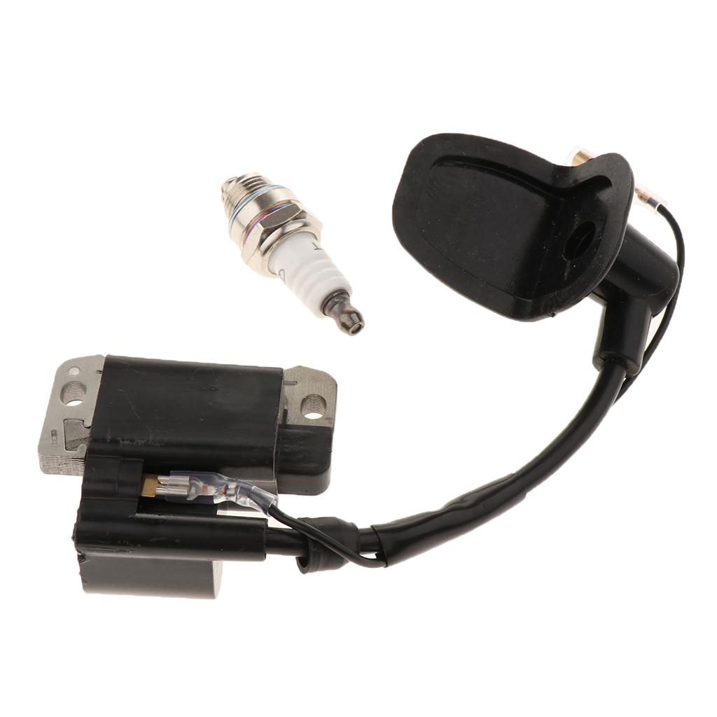Engine Pocket Bike Dirt Bike ATV Ignition Coil Spark Plug for 33cc 47cc 49cc