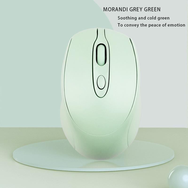 Sạc Không Dây Chuột Tắt Tiếng Để Bàn Máy Tính Laptop Tướng Văn Phòng Chuột Không Dây Bluetooth Cho Apple Macbook Air Xiaomi Pro