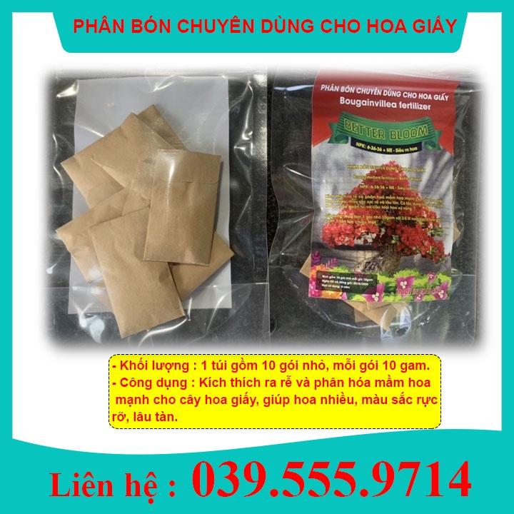 2 Gói Phân Bón Chuyên Dùng Cho Hoa Giấy