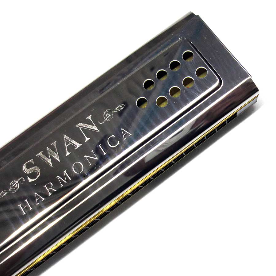 Kèn Harmonica Tremolo Swan Double Side 2 in 1 Hai Tone Kèn Trong Một Cây Key C G