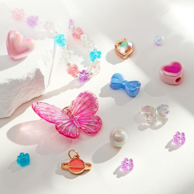 Đồ Chơi Charm Thiết Kế Vòng Cổ, Vòng Tay Cho Bé Gái DIY Mideer Charm Bracelet Making Kit