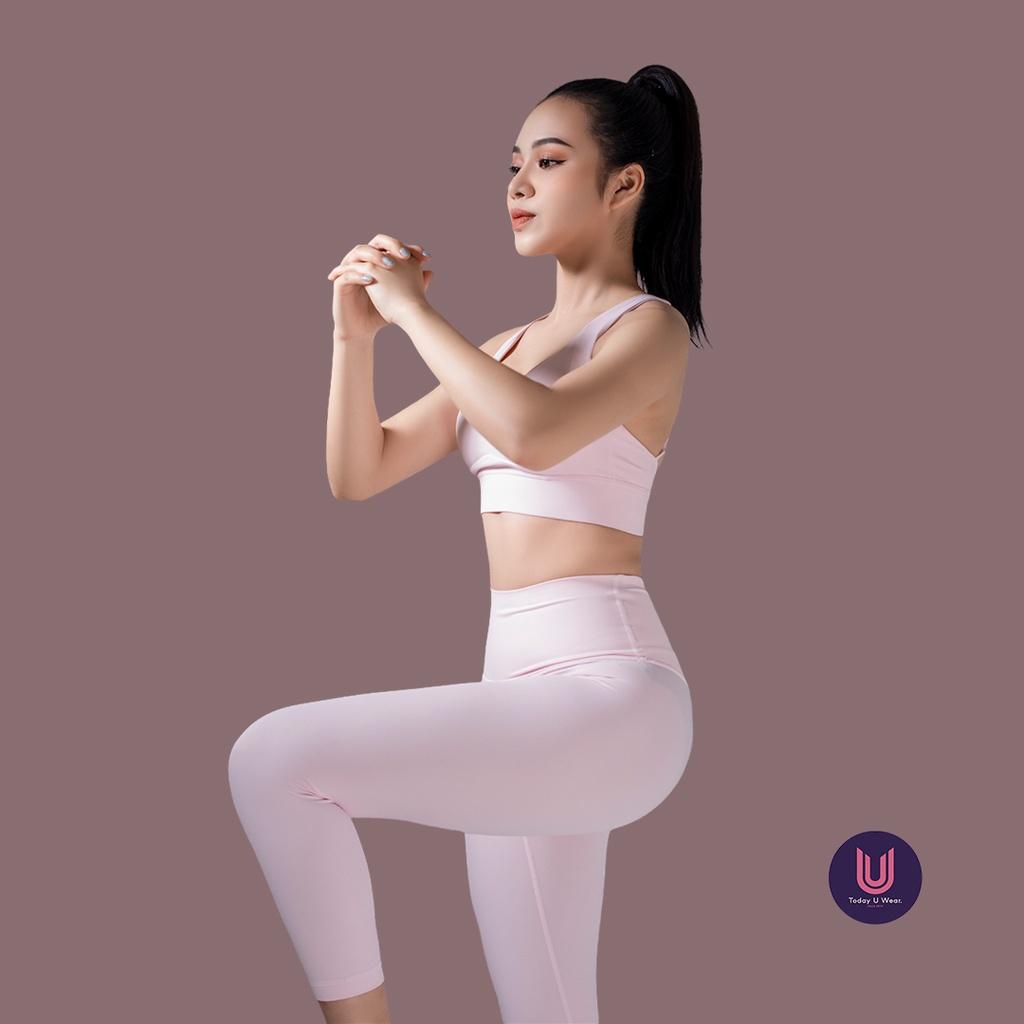 Quần Thể Thao Tập Gym Yoga Elite Legging (co dãn tốt, cạp cao, chất liệu cao cấp, quần lửng)