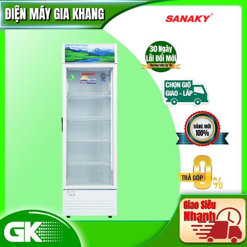 TỦ MÁT INVERTER SANAKY 400 LÍT VH-4089K3 ĐỒNG