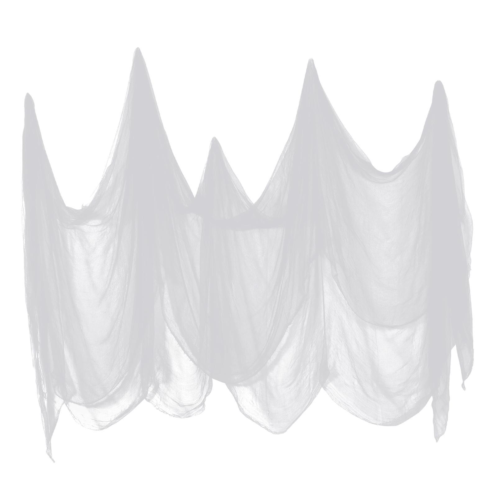 Halloween Creepy Cloth 84.65inchx177.17inch Scary Gauze for Wall Doors Decor
