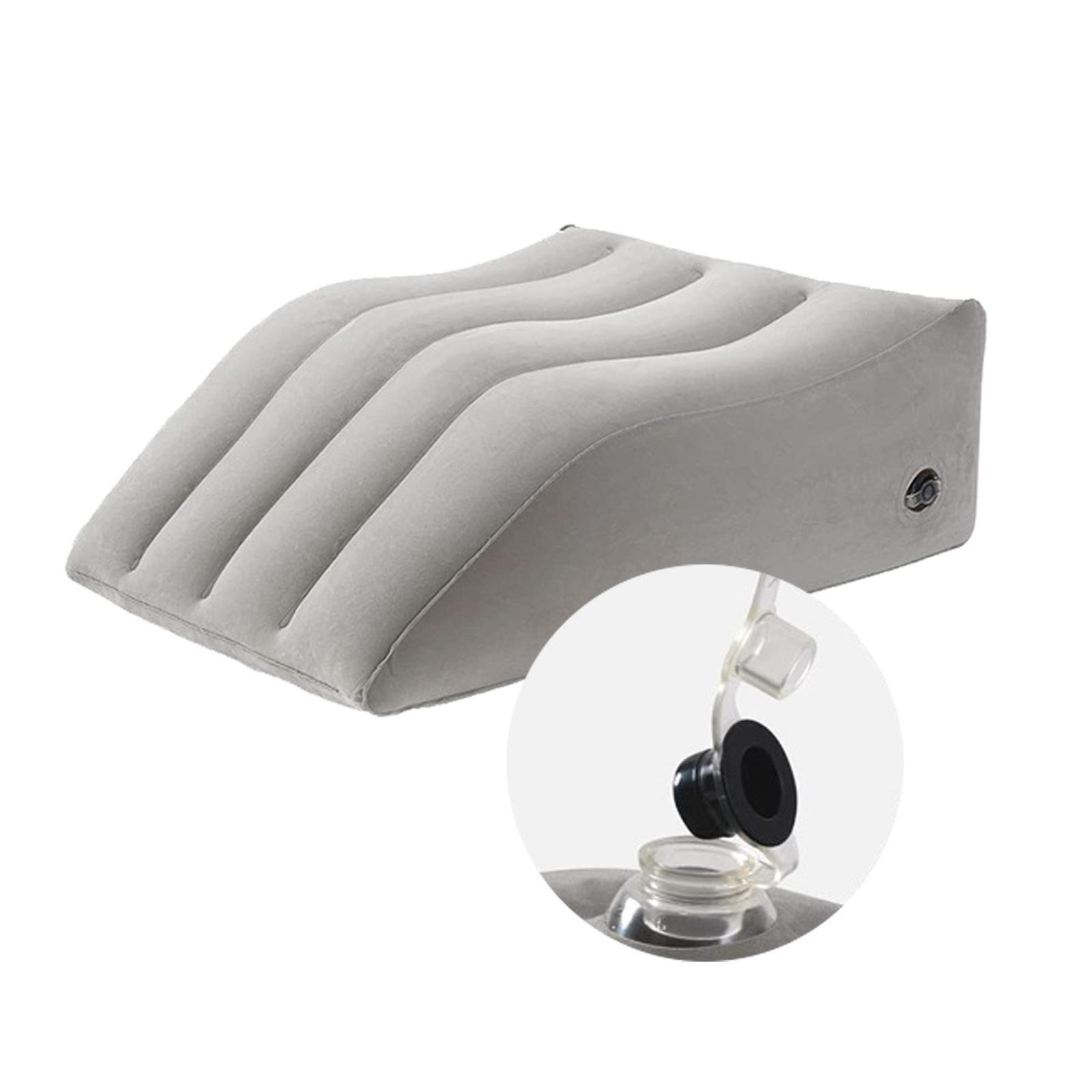 Inflatable Leg Pillow Travel Car   Inflatable Bed Wedge