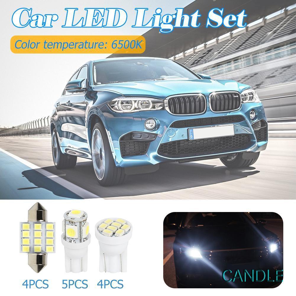 Set 13 Đèn Led 31mm C5W T10 W5W Gắn Biển Số Xe Hơi