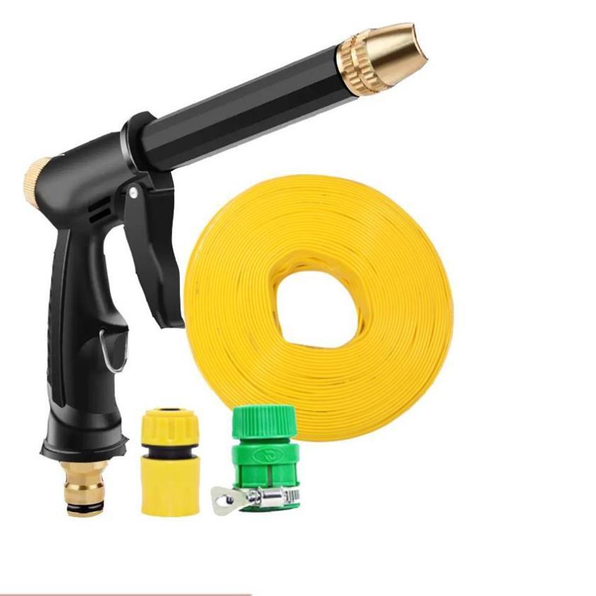 Bộ dây và vòi xịt rửa xe tưới cây tăng áp,vòi xịt rửa,vòi tưới cây 810-2621-1 TL