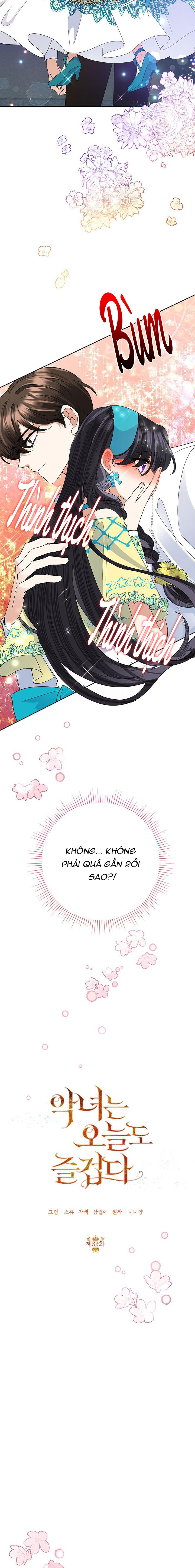 hôm nay ác nữ cũng thấy vui chapter 33.1 4