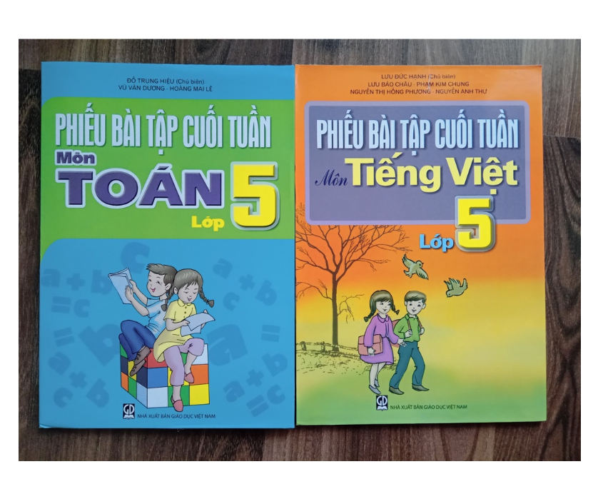 Sách - Phiếu bài tập cuối tuần toán 5