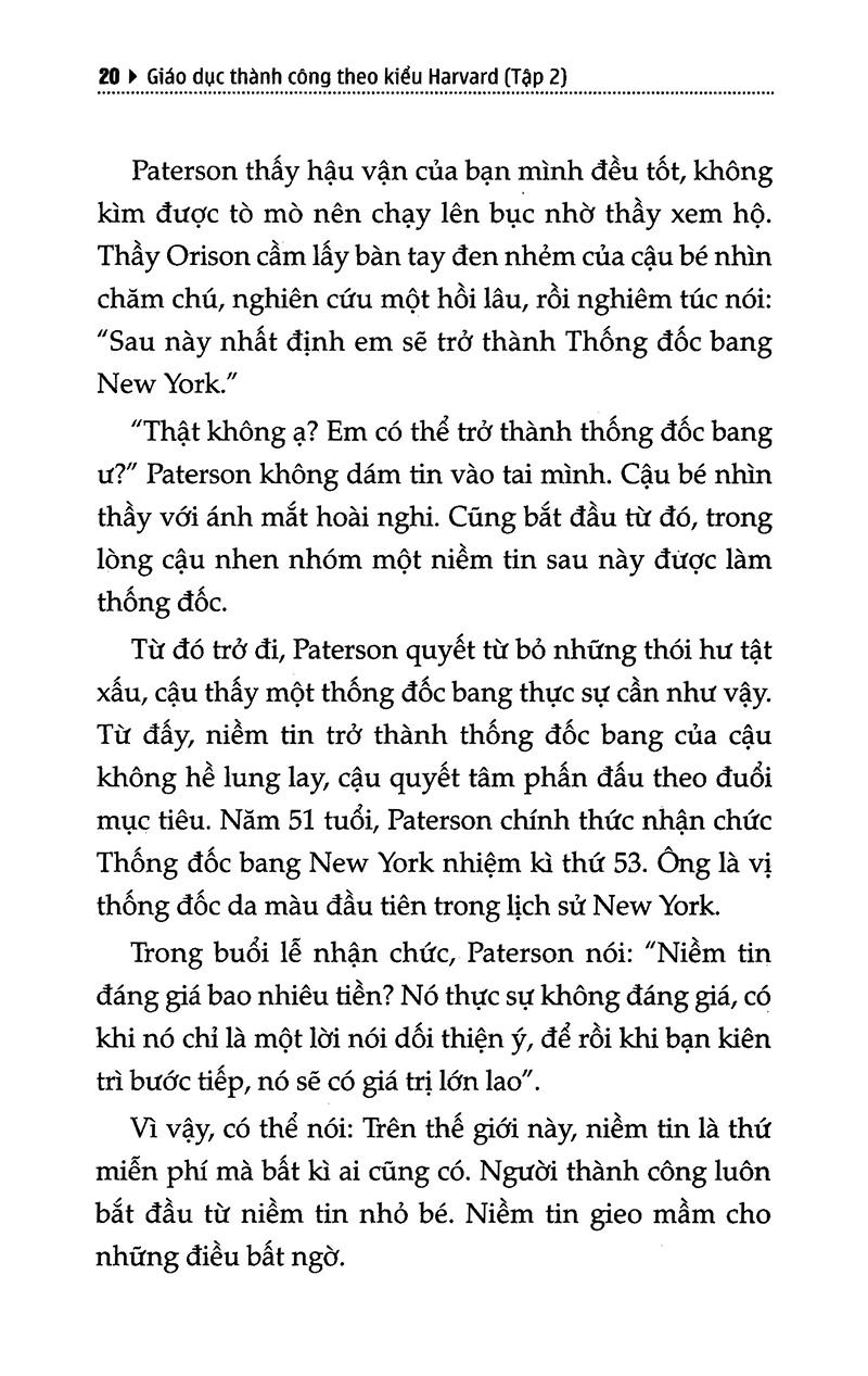 Giáo Dục Thành Công Theo Kiểu Harvard Tập 2