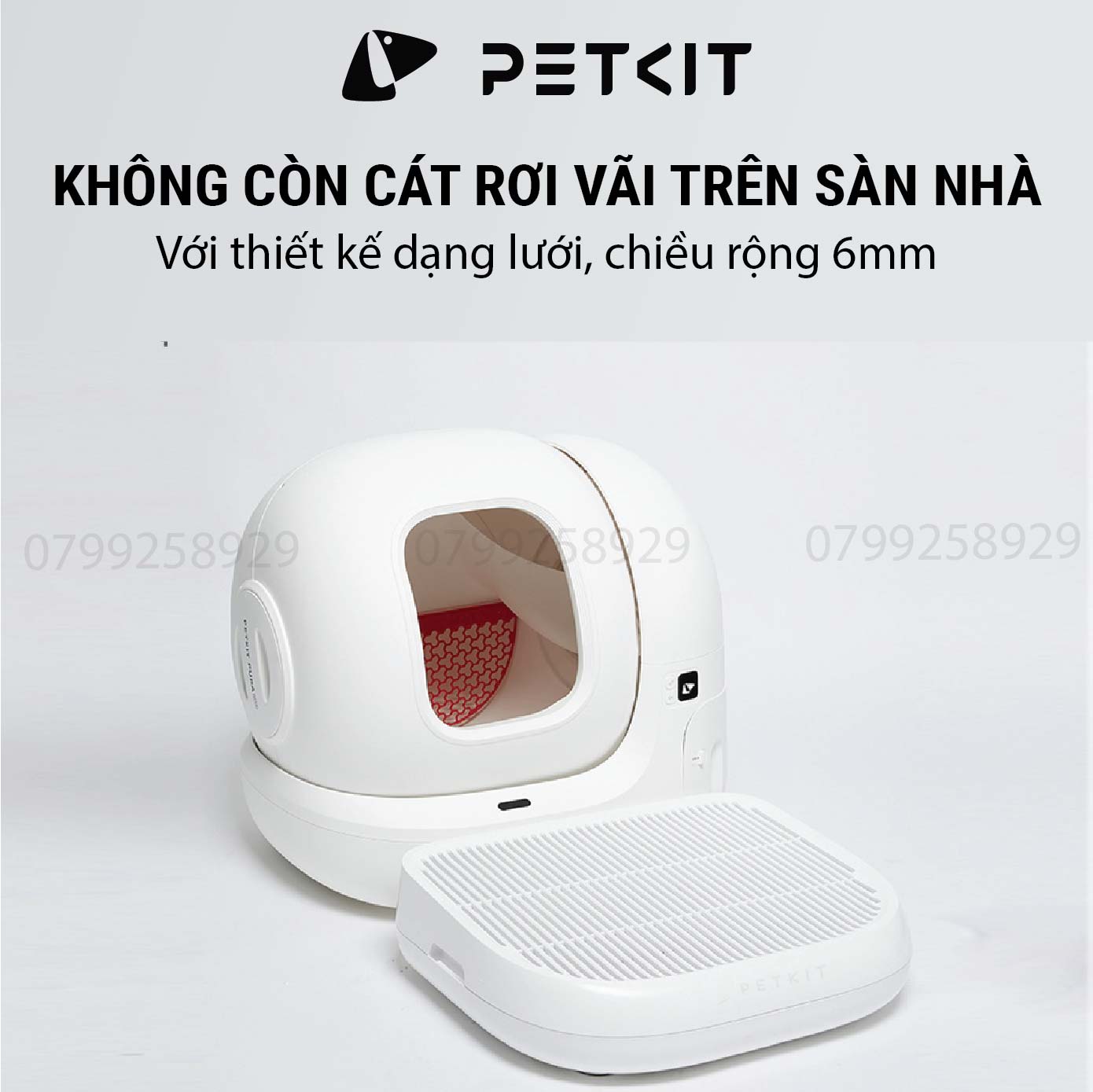 Bậc Thang Hứng Cát Petkit Dành Riêng Cho Máy Vệ Sinh Pura X và Pura Max