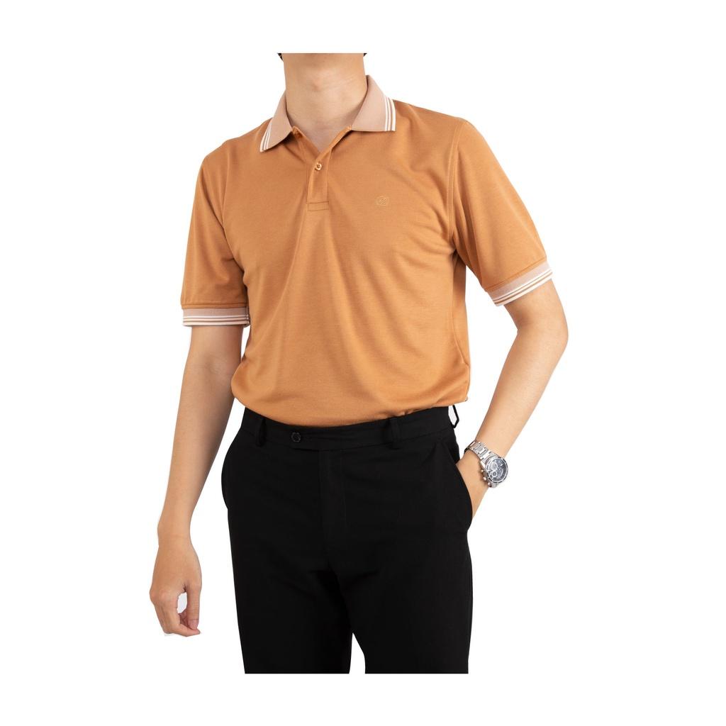 Áo thun nam Polo BELLUNI chất gỗ Sồi mềm mượt - AT.SPM.BE.58.O3
