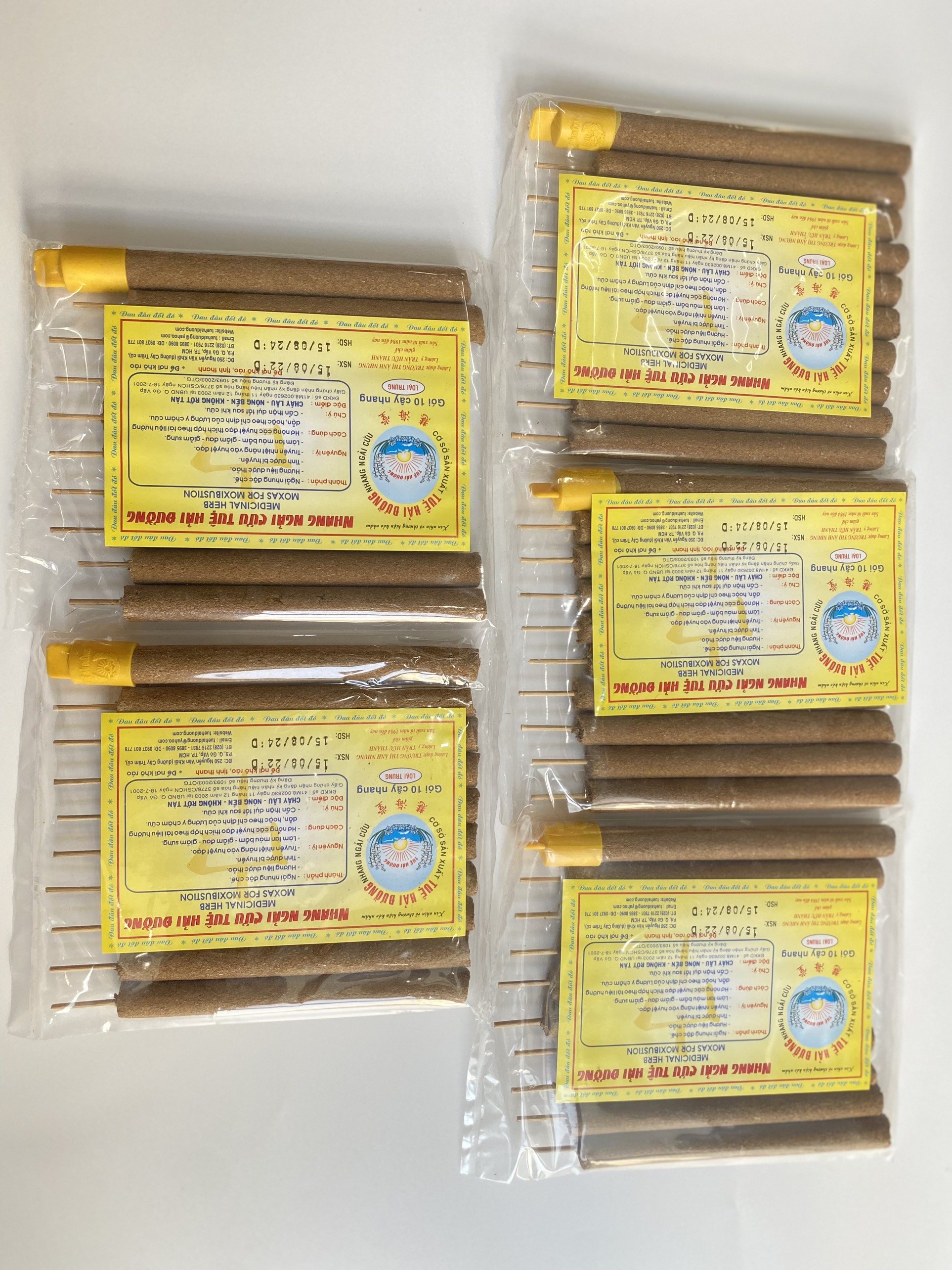 Nhan ngải cứu cỡ trung 10 cây - Hàng loại 1 - Tốt cho sức khỏe mỗi ngày
