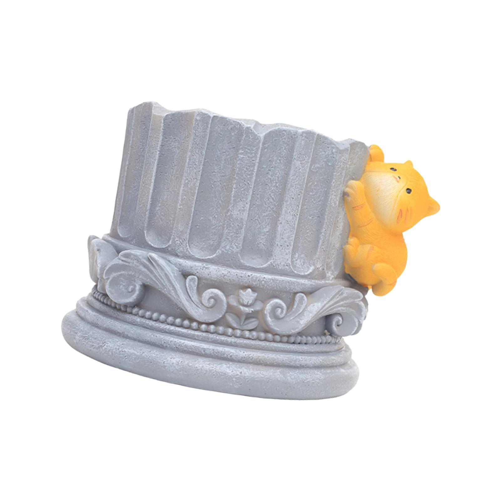 Cactus Planter Decorative Garden Container Desktop Ornament Flower Plant Pot