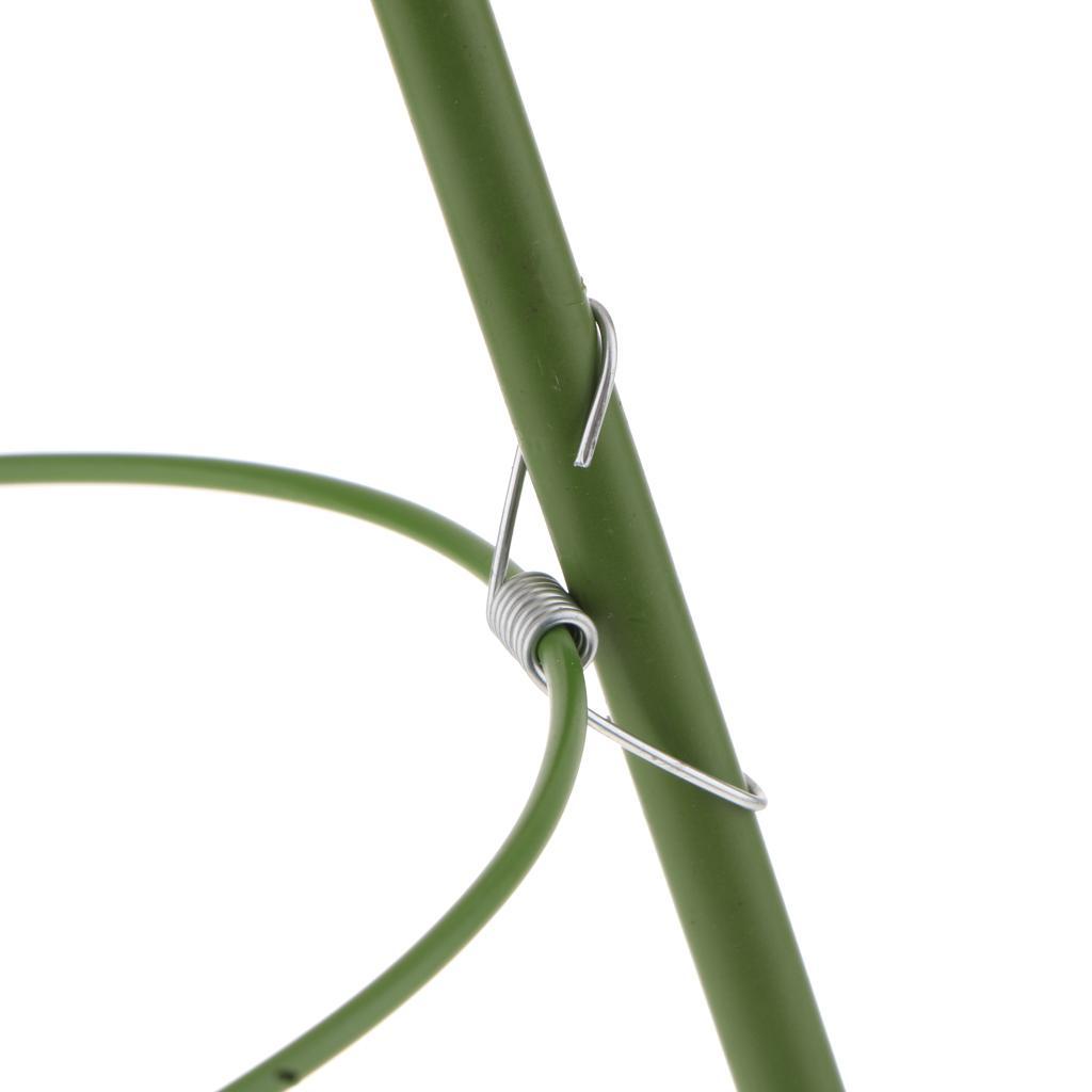 5 X Plant Support Rings Garden Trellis Climbing Plants Flowers