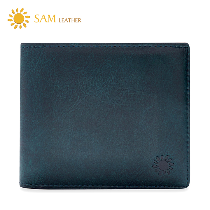 Hình ảnh Ví Nam Da Bò – Ví Ngang SAM Leather SAM007