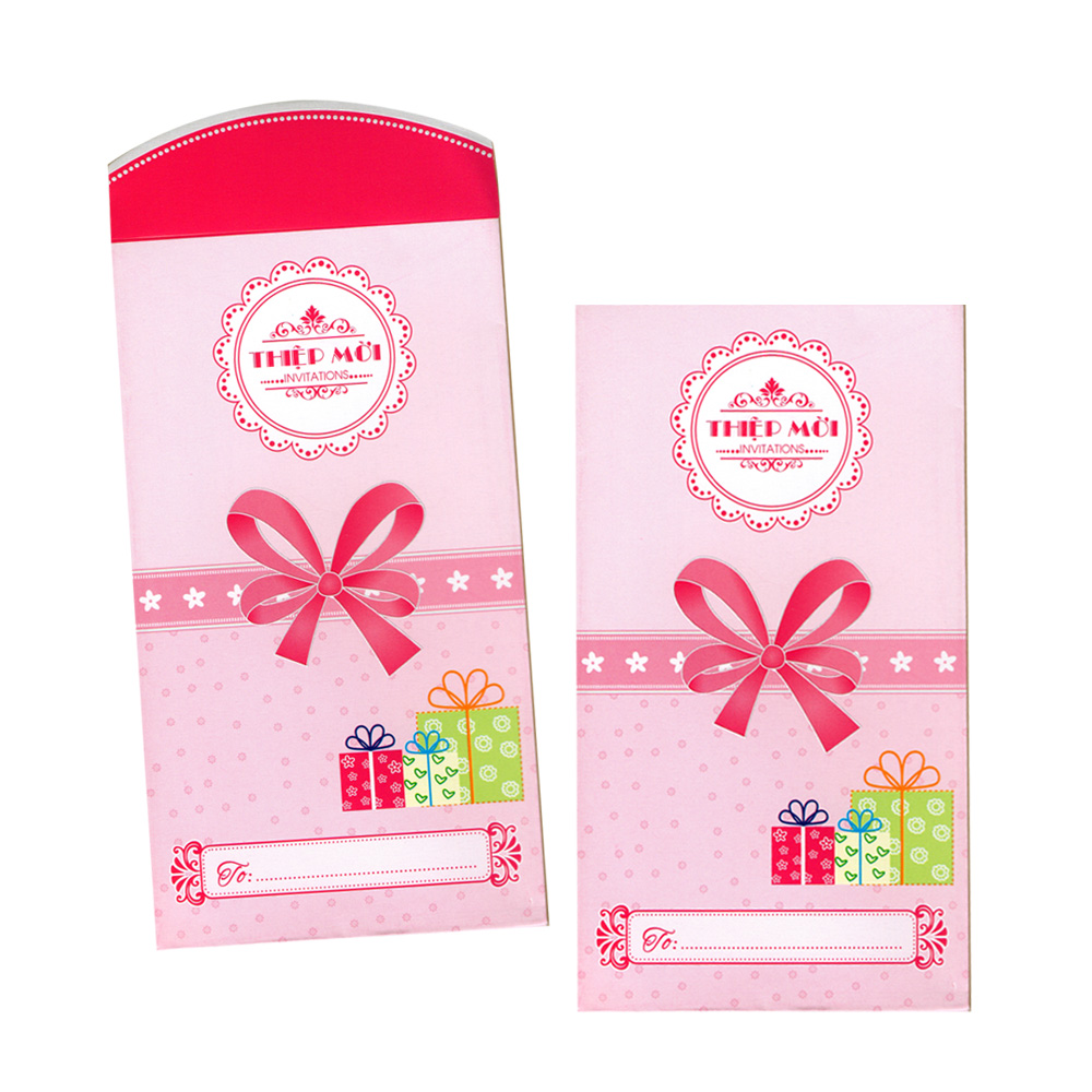 10 thiệp mời nơ