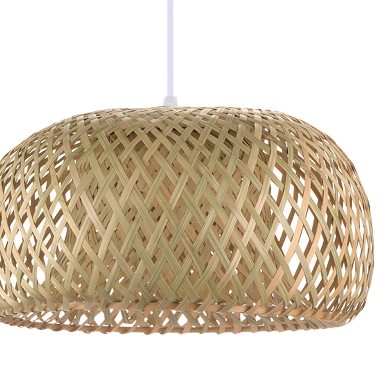 Modern Woven Pendant Ceiling Light Fixture Hotel Hanging Lamp Bedrooms Decor