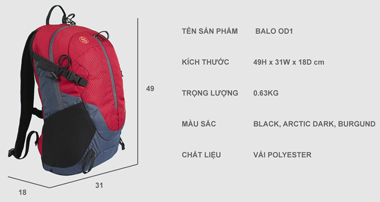 Balo SimpleCarry OD1