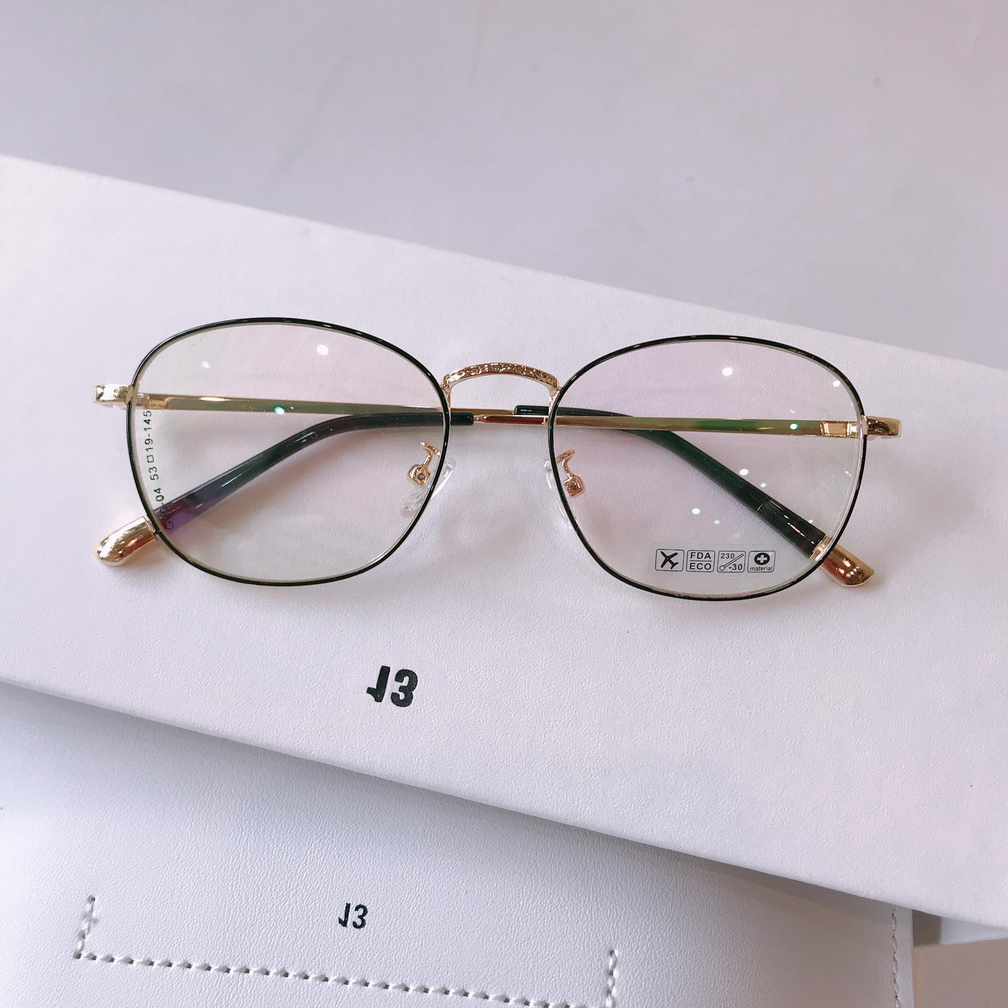 Gọng Kính xinh Kim loại Hàn Quốc
