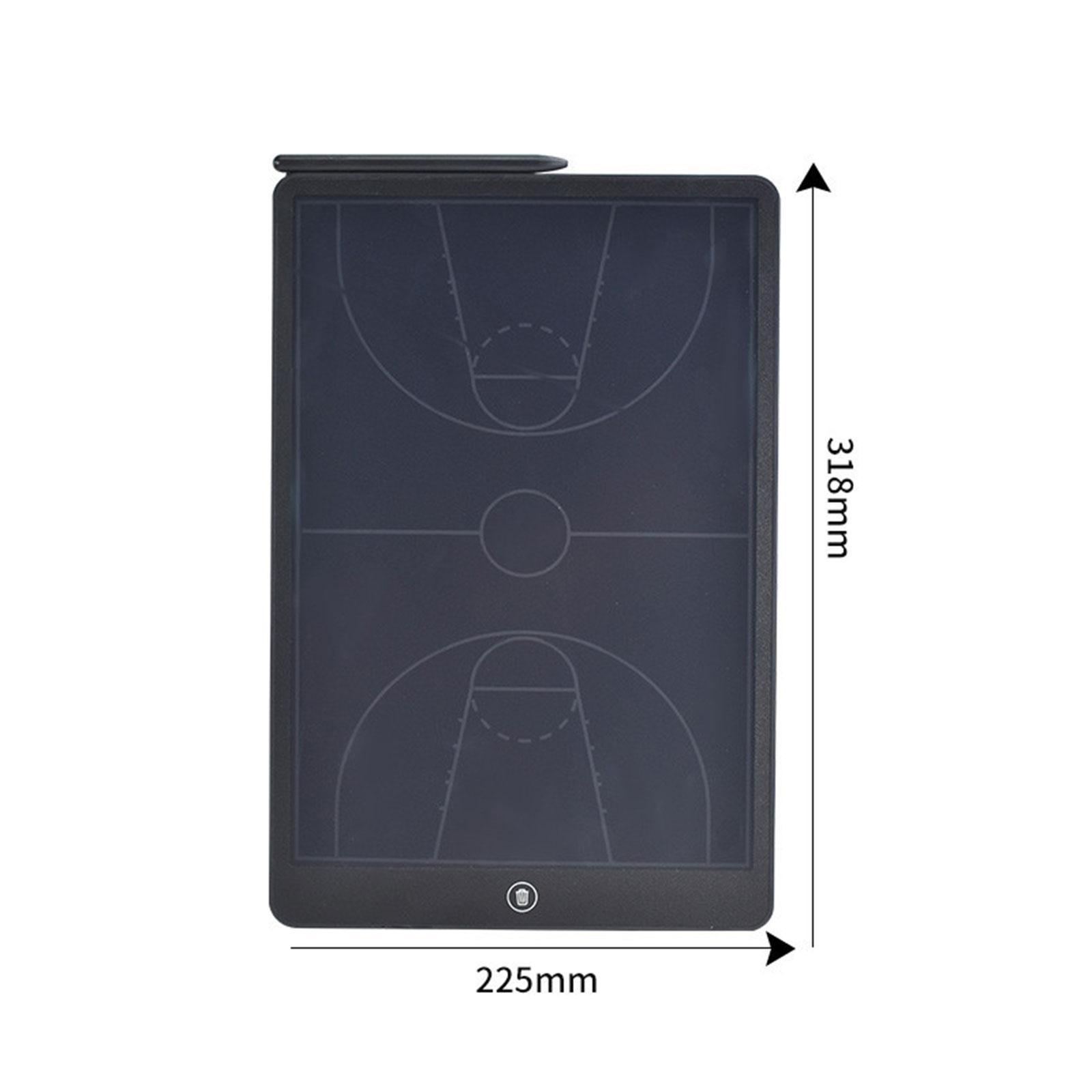 Electronic Board Basketball Portable Play Board Practice Training Strategy with Pen Erasable Teaching Board