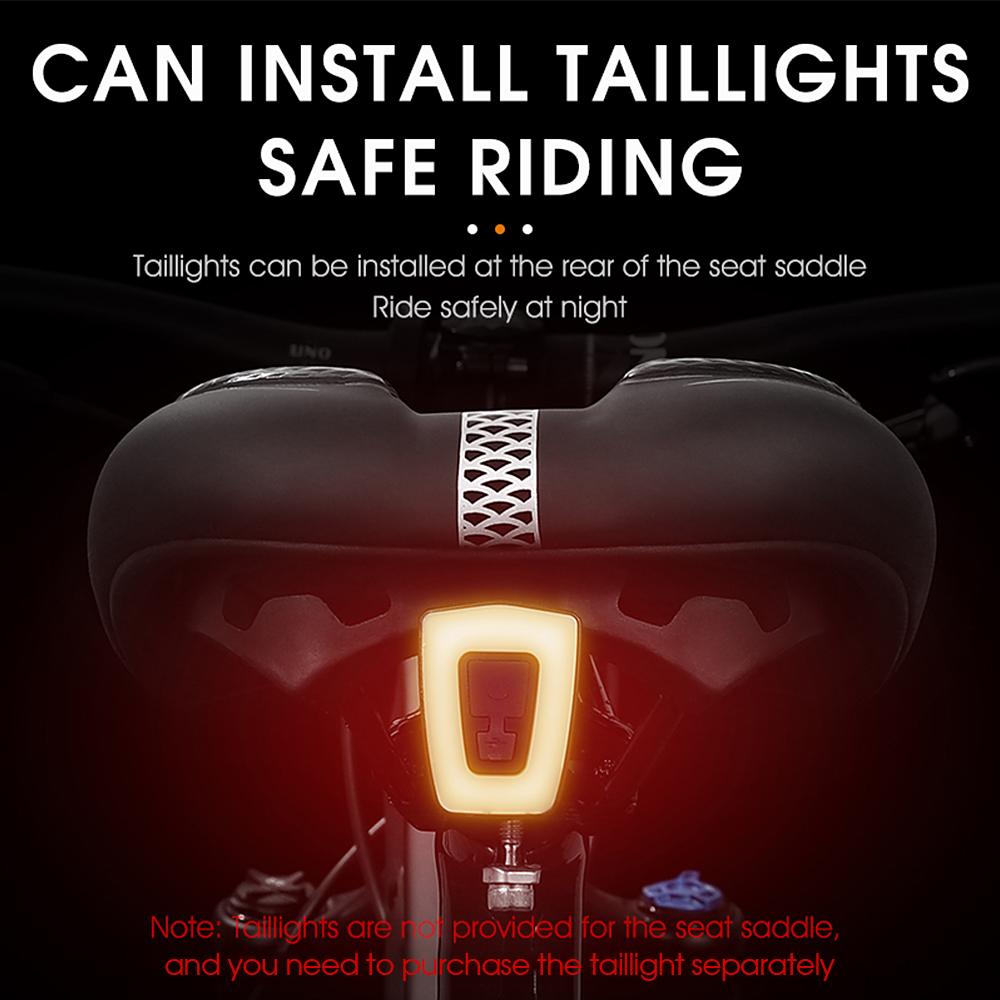 Yên xe đạp WEST BIKING với đèn đuôi LED sạc có thể tháo rời cho xe đạp leo núi và đường trường