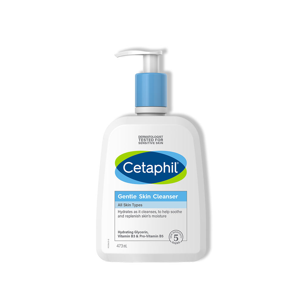 Sữa rửa mặt dịu lành cho da nhạy cảm Cetaphil Gentle Skin Cleanser 473ml