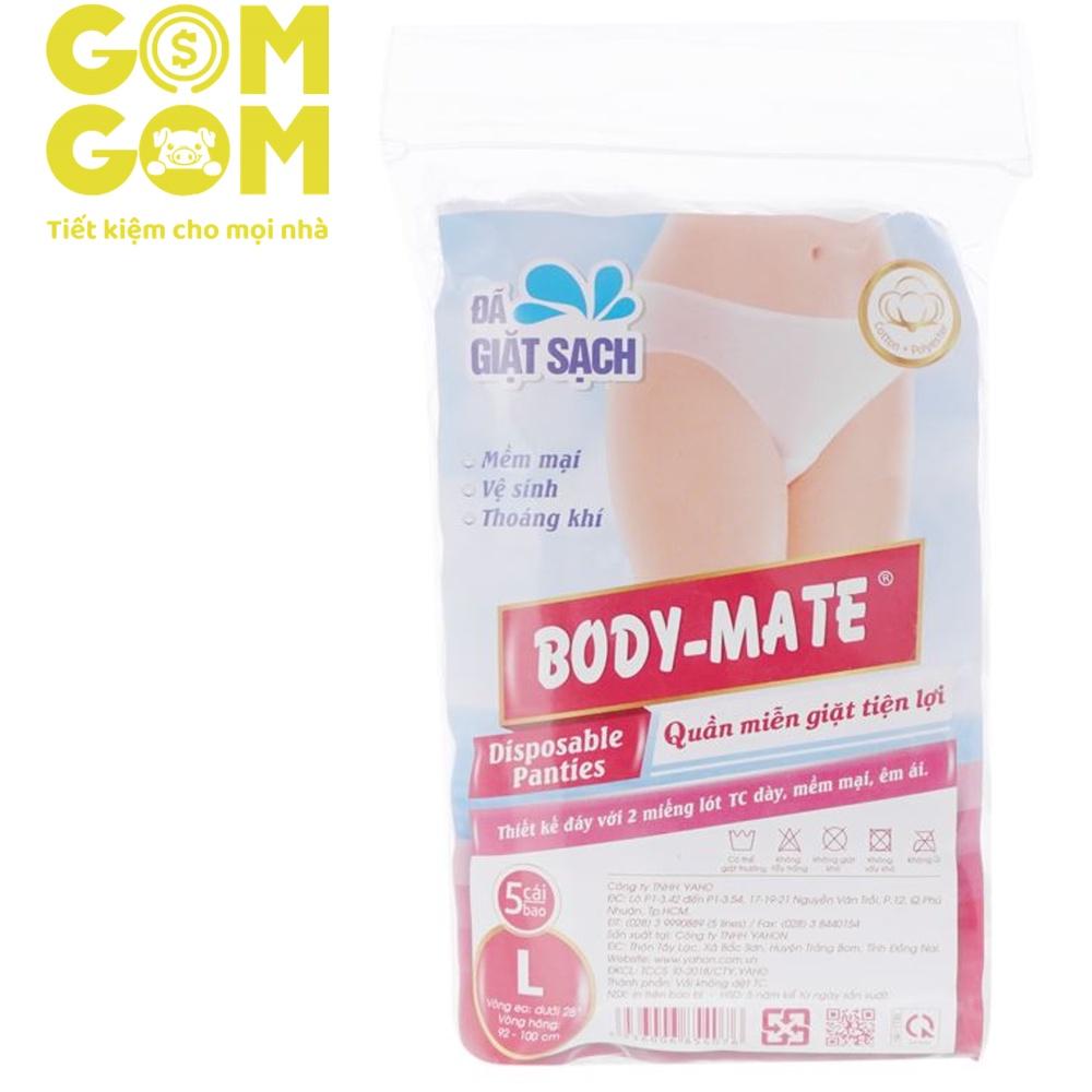 QUẦN LÓT MIỄN GIẶT T.C NỮ BODY-MATE - SIZE L