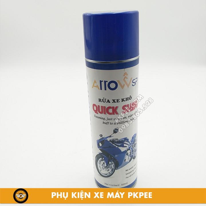 Chai Xịt Bọt Tuyết Rửa Xe Khô ARROWsp QUICK SHINE