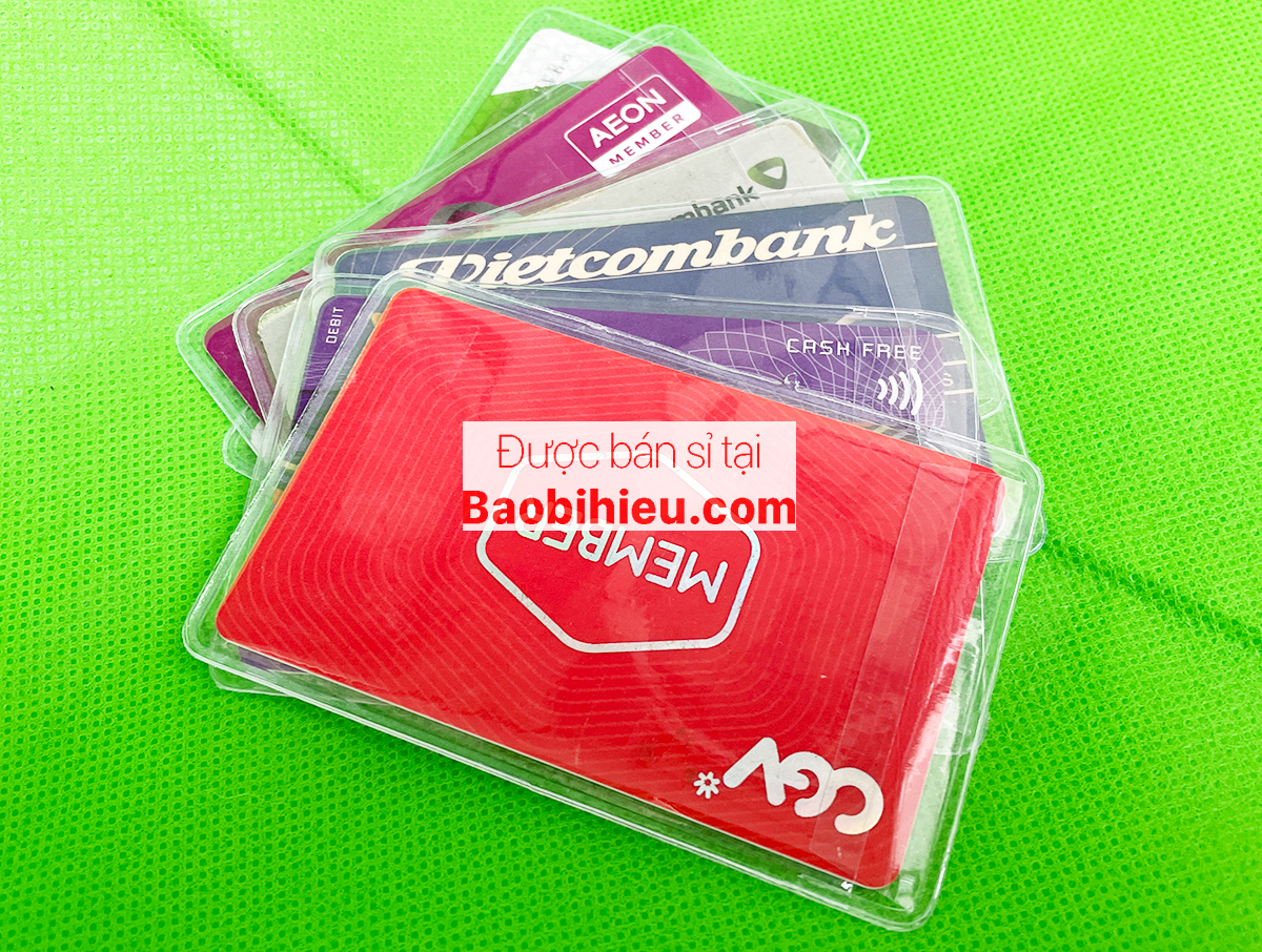 Vỏ Bọc Thẻ ATM Thẻ Sinh Viên Căn Cước Công Dân Bằng Lái Xe H071