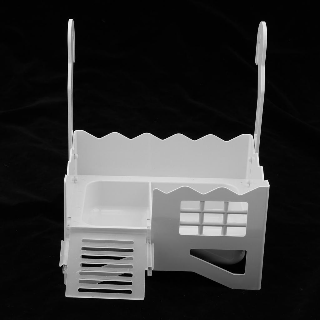 Floating Turtle Pier Terrapin Dock Frogs Reptile Ramp Basking Platform White