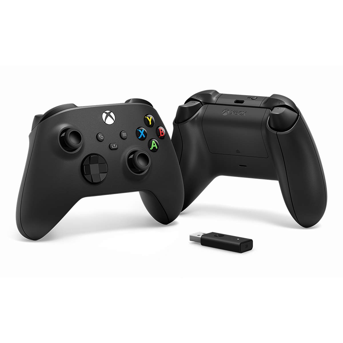 Hình ảnh Tay Cầm Microsoft Xbox Series X|S Kèm Usb (Màu Đen) - Hàng Nhập Khẩu