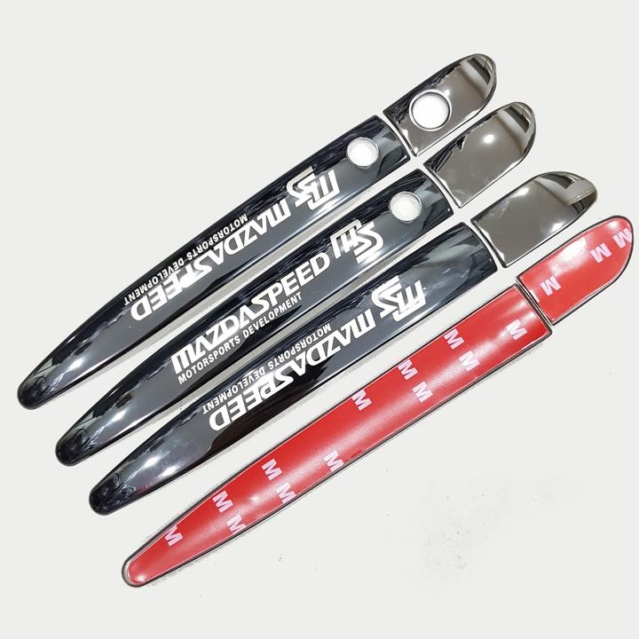 Ốp Tay và Hõm Cửa vân Titan dành cho xe Mazda CX8, CX-8