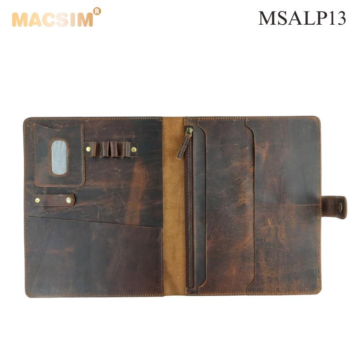 Túi da - Cặp tài liệu cao cấp Macsim mã MSALP13