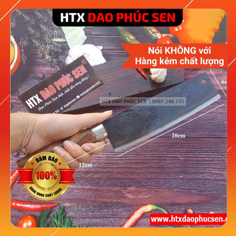 Dao Phúc Sen - Dao Thái 20 Cán Gỗ Cẩm