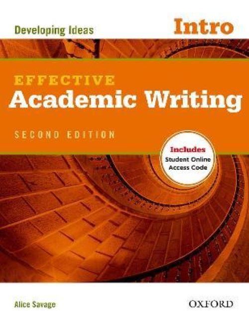 Effective Academic Writing 2E: Intro Student Book with Online Access Code