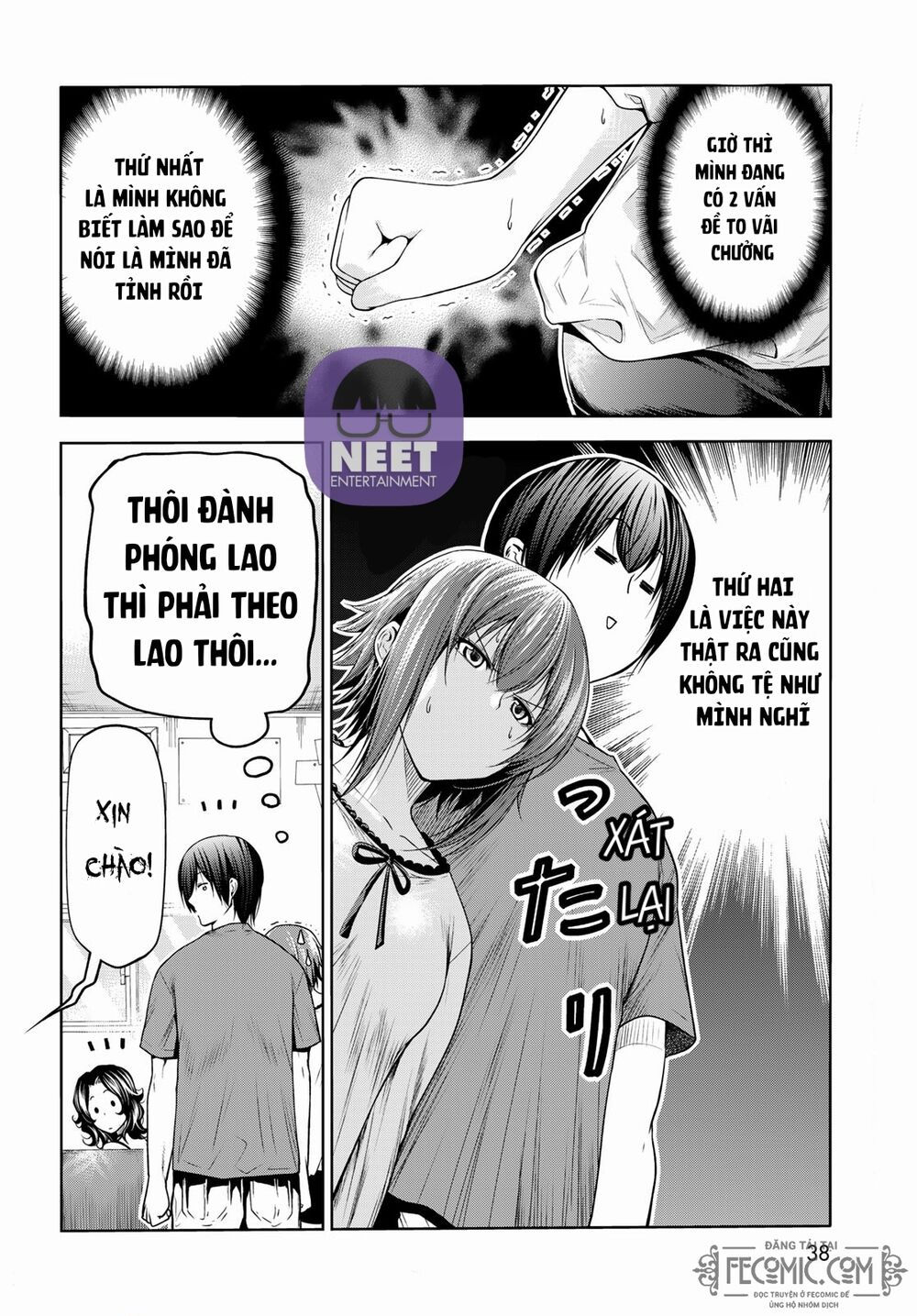 cô gái thích lặn - grand blue chapter 75 4