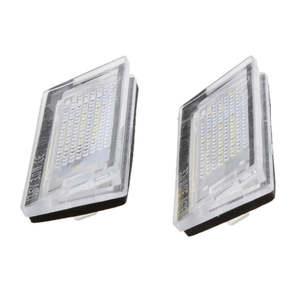 1 Pair 18 LED License Number Plate Light Lamp for BMW E39 5-Door