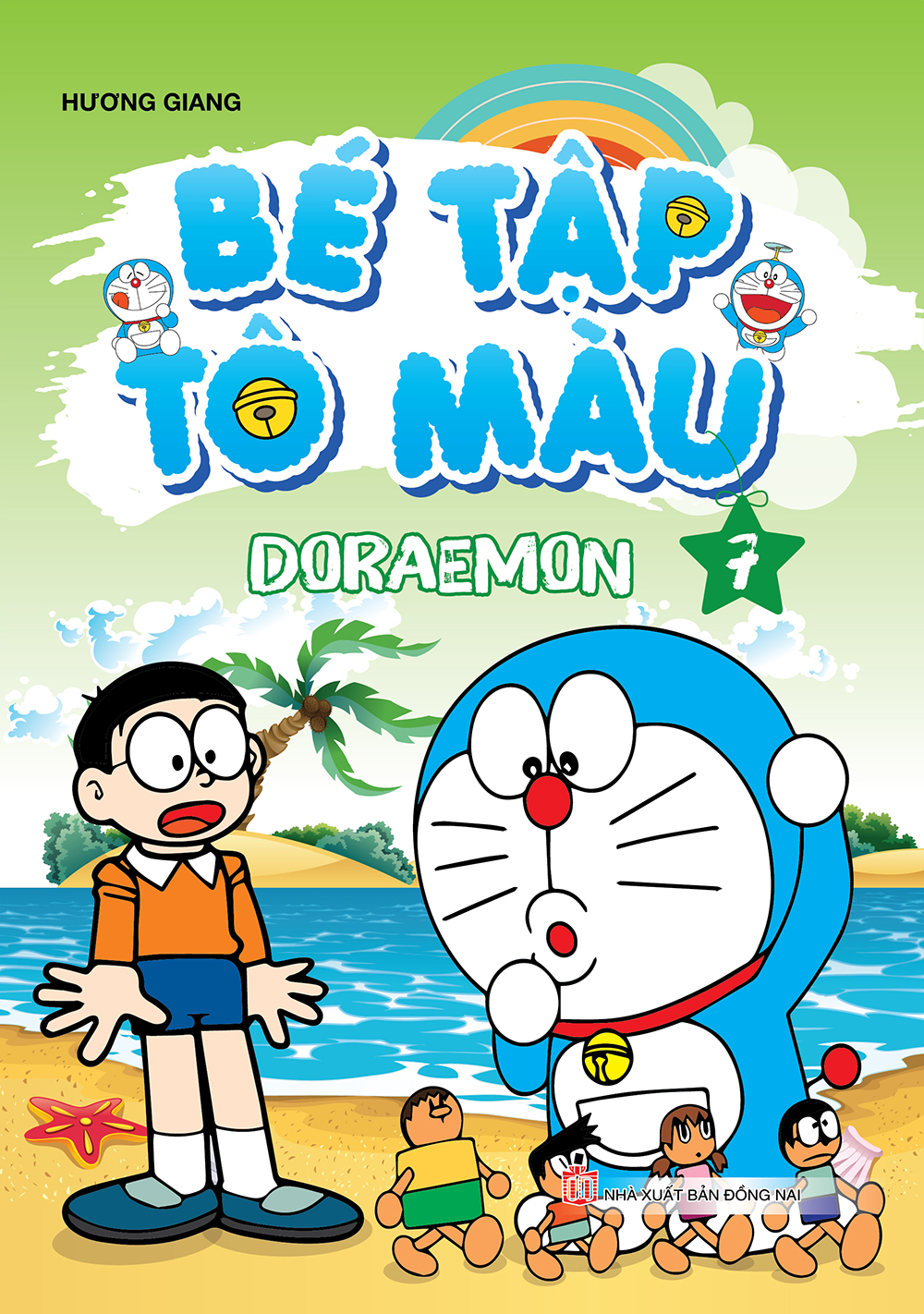 Combo Bé Tập Tô Màu Doraemon