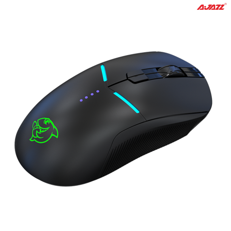 Chuột có dây game Ajazz DMW150 RGB Dual mode 2.4G/ Type-C - hàng chính hãng