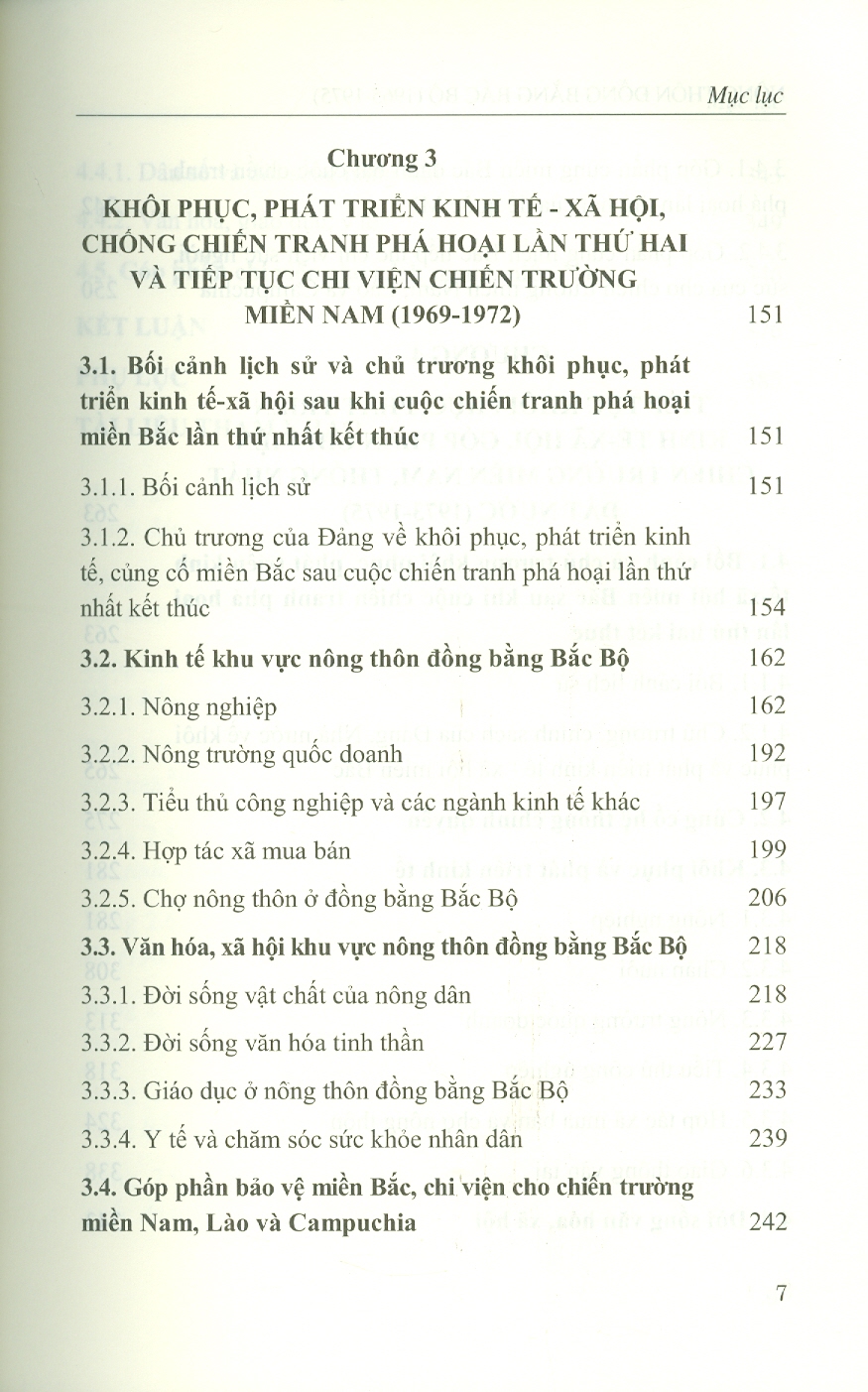 NÔNG THÔN ĐỒNG BẰNG BẮC BỘ (1965 - 1975) (Sách chuyên khảo)