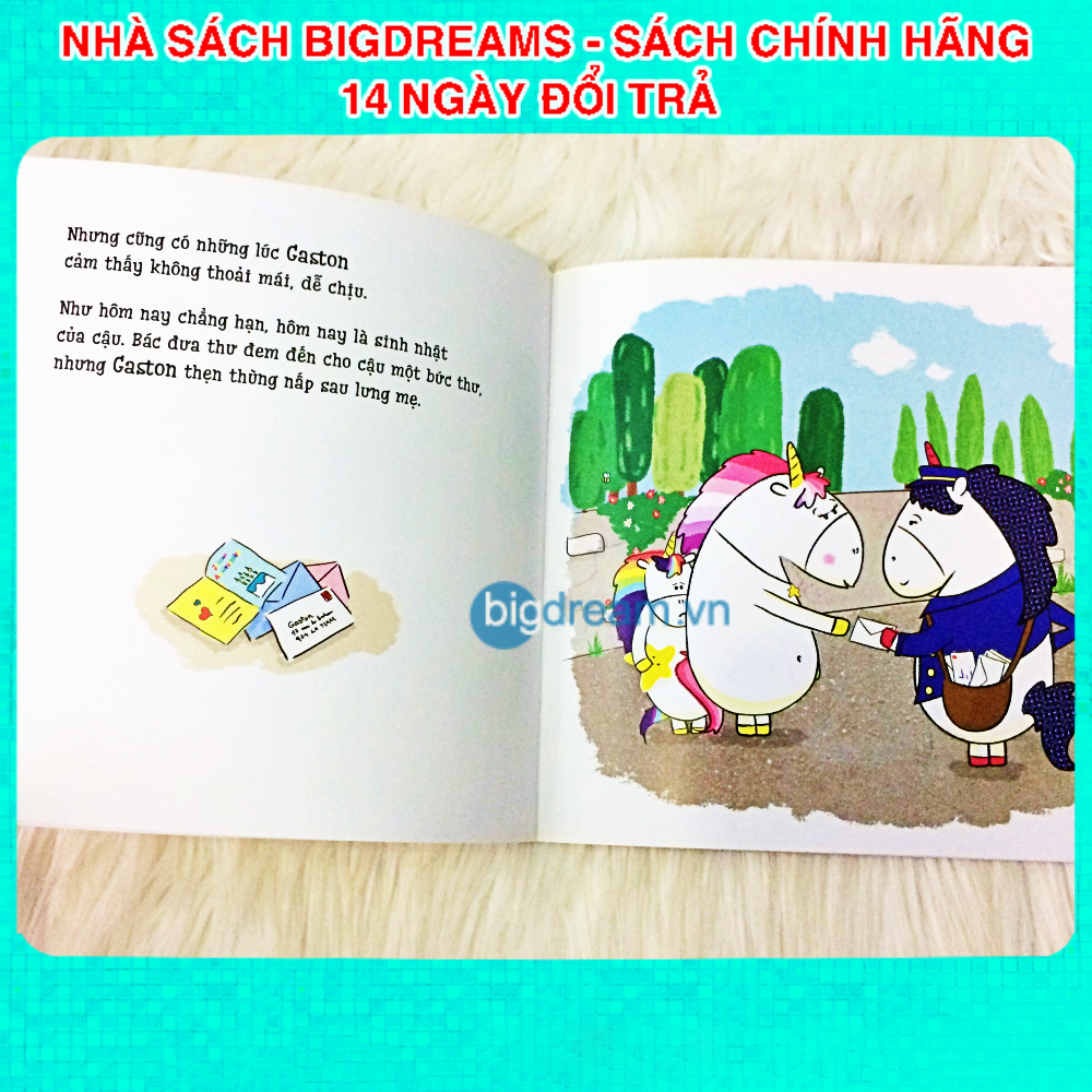 Con Ngại - Ehon Cho Bé Phát Triển Trí Thông Minh Cảm Xúc EQ 3- 8 Tuổi - Những Cảm Xúc Của Gaston