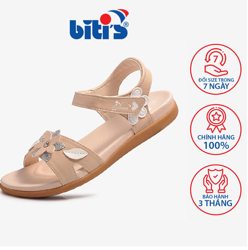 Sandal Cao Su Bé Gái Biti's BRG000200 Siêu Bền