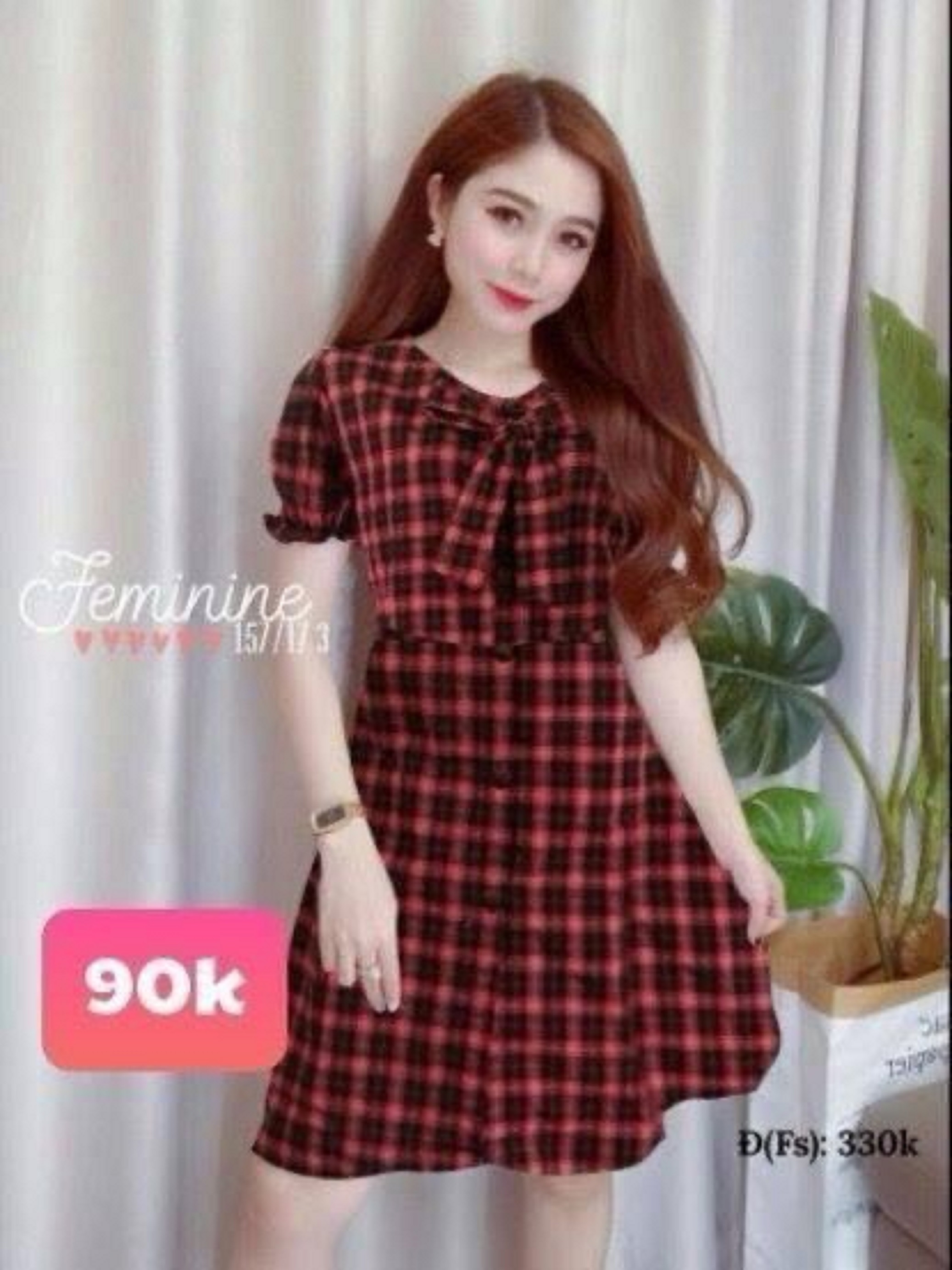 Váy đầm trung niên ren cao cấp GH1