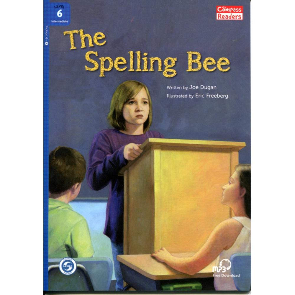 [Compass Reading Level 6-4] The Spelling Bee - Leveled Reader with Downloadable Audio Free - Sách chuẩn nhập khẩu từ NXB Compass