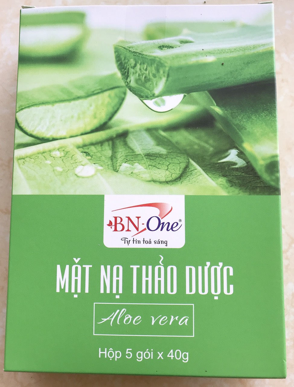 Mặt nạ Thảo dược Lô Hội BN ONE