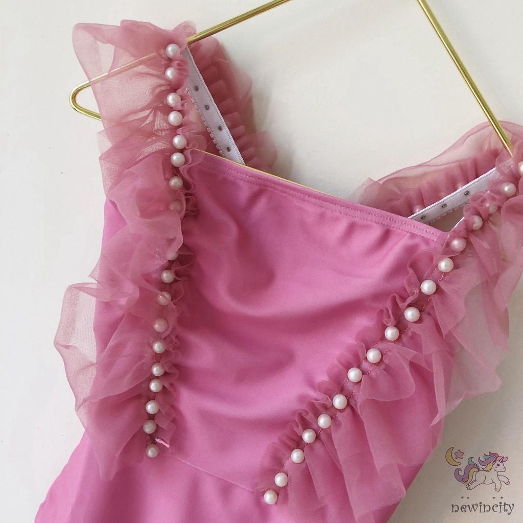 Đồ Bơi Một Mảnh Sát Nách Cho Bé Gái