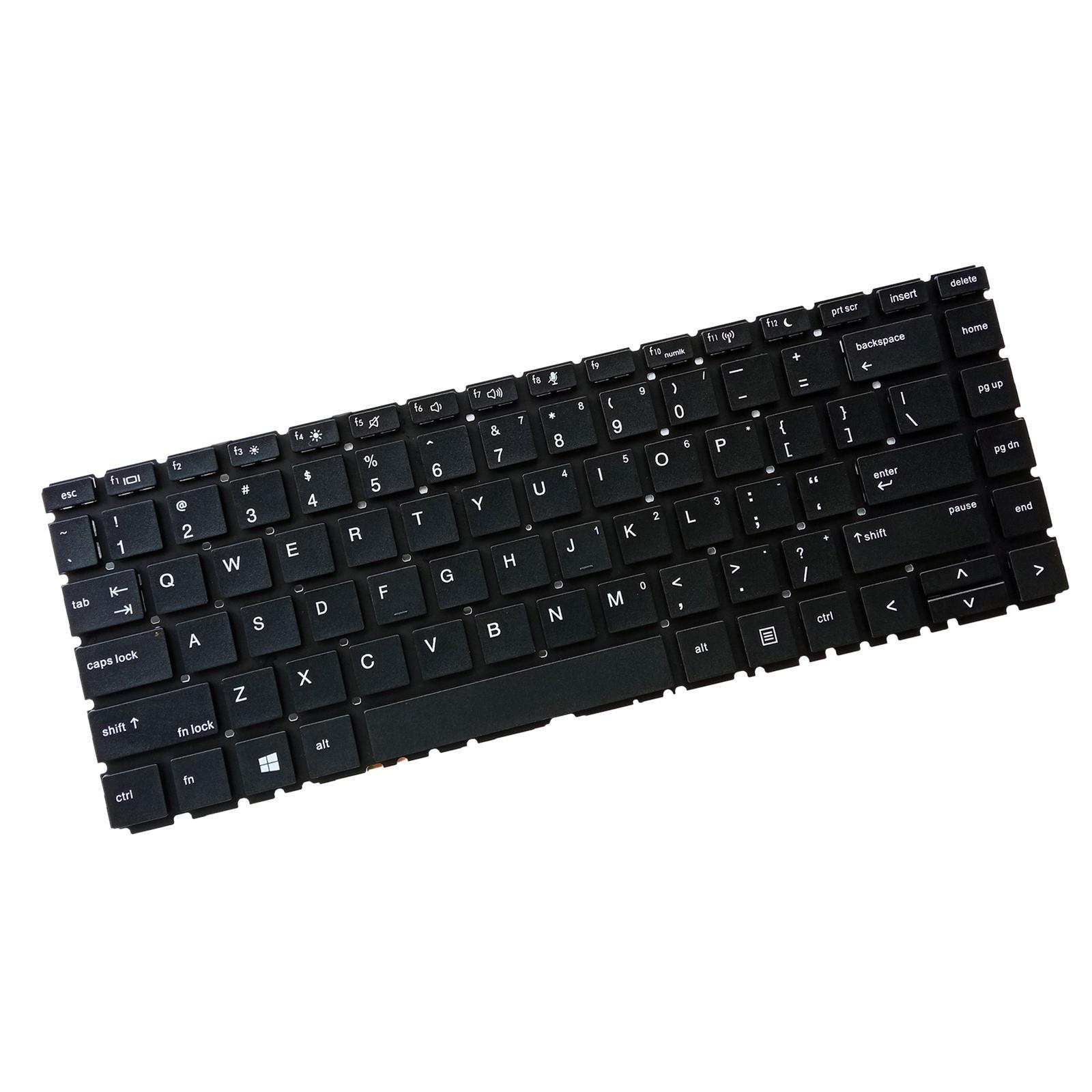 Laptop Keyboard US Layout Durable Matte Notebook Keyboard Keypad for 440 G6 445 G6 Premium Replacement Spare Parts