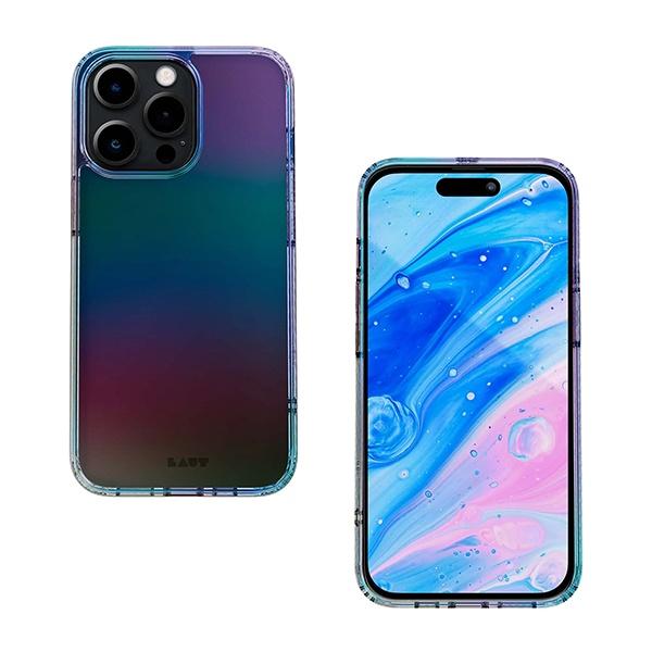 Ốp Lưng Dành Cho IPhone 14 Pro Max LAUT Holo Trắng Trong Chất Liệu TPU Và PC Bền Đẹp Bảo Vệ Camera - Hàng chính hãng