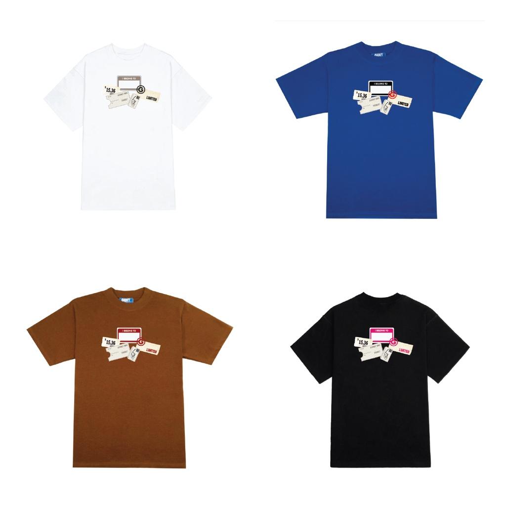 Áo thun Memories Basic Tee unisex nam nữ form rộng, tay lỡ, cổ tròn màu đen, trắng, xanh, nâu